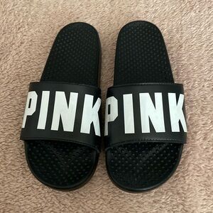 Pink victorias secret slides
